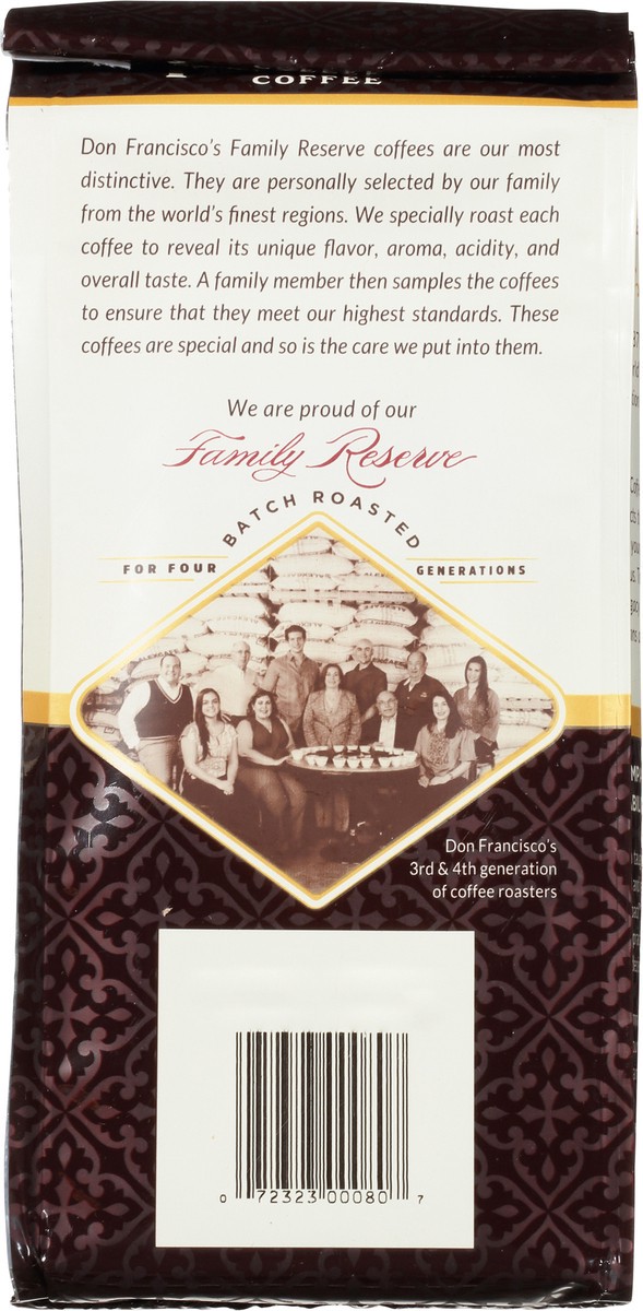 slide 5 of 13, Don Francisco's Family Reserve Medium Roast Ground Vanilla Nut Coffee - 12 oz, 12 oz