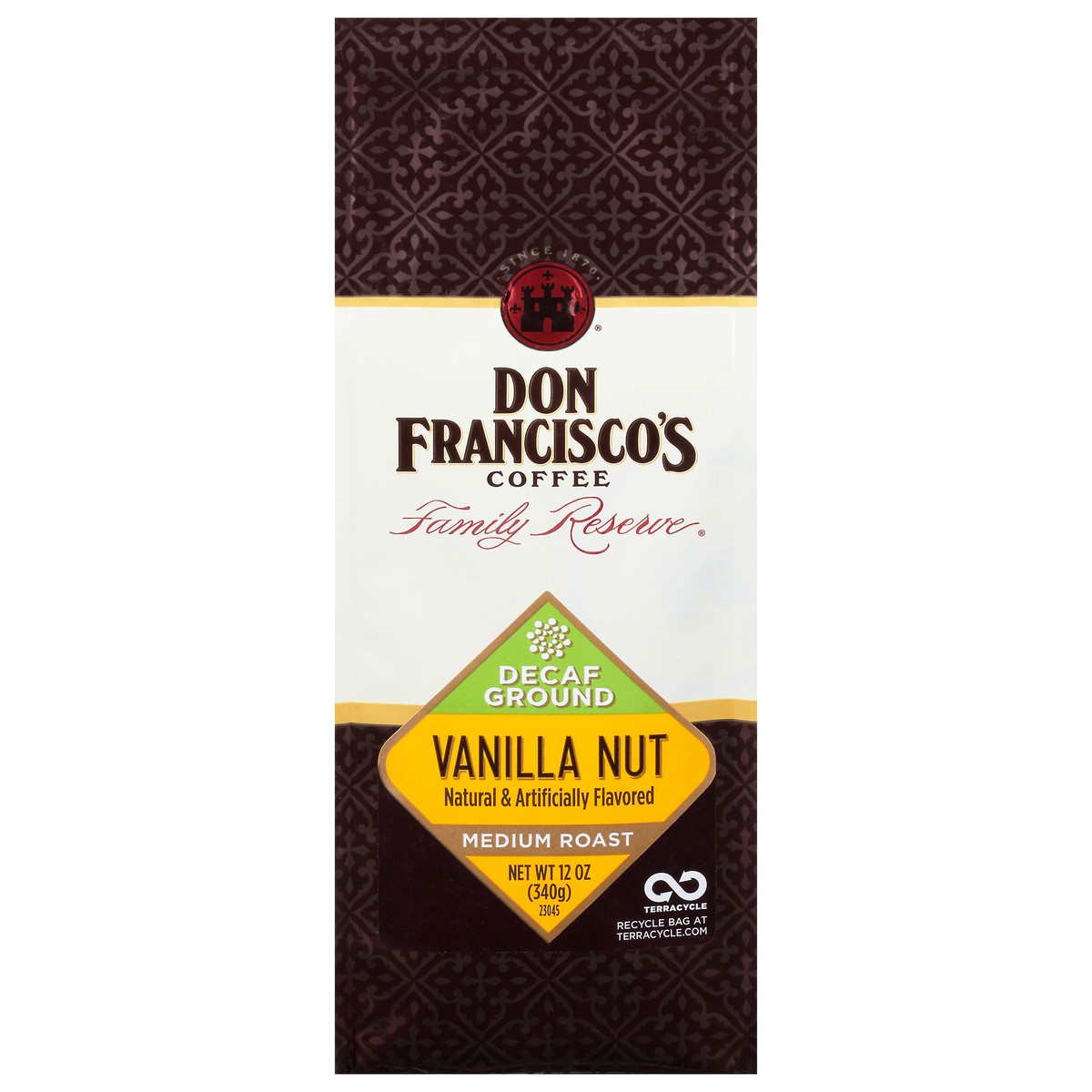 slide 2 of 13, Don Francisco's Family Reserve Medium Roast Ground Vanilla Nut Coffee - 12 oz, 12 oz