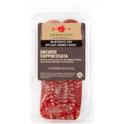 Applegate Naturals Sliced Uncured Soppressata, 4oz