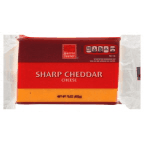 slide 1 of 2, Harris Teeter Cheese - Sharp Cheddar, 16 oz