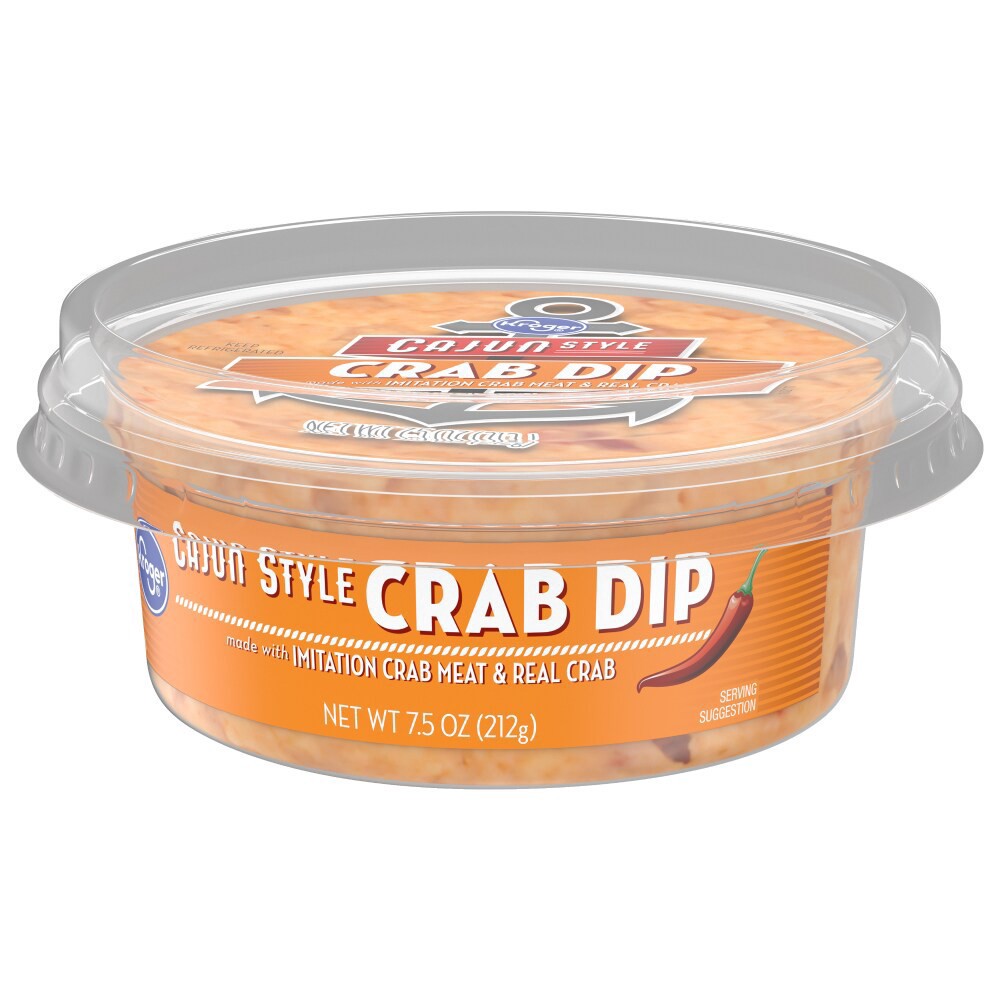 slide 6 of 6, Kroger Cajun Style Crab Dip, 7.5 oz