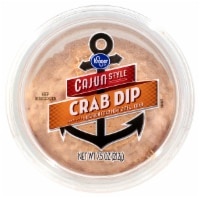 slide 1 of 1, Kroger Cajun Style Crab Dip, 7.5 oz