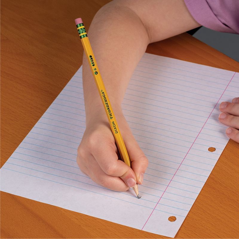 slide 6 of 7, Ticonderoga 12ct Pencil Nonsharp Yellow, 12 ct