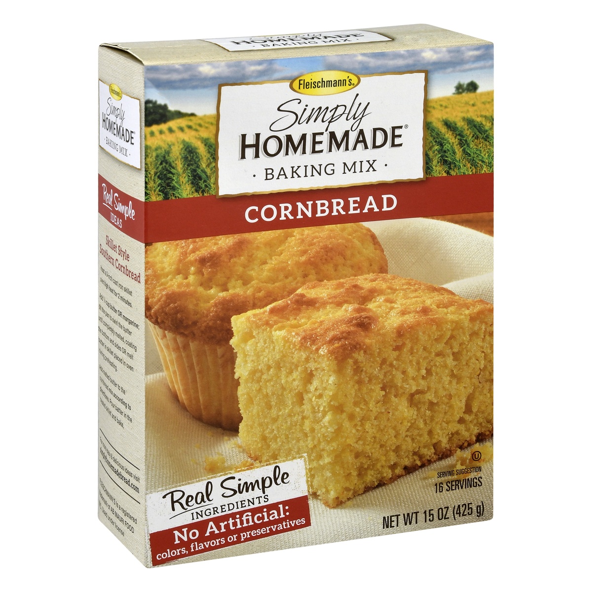 slide 7 of 9, Fleischmann's Cornbread Baking Mix 15 oz, 15 oz