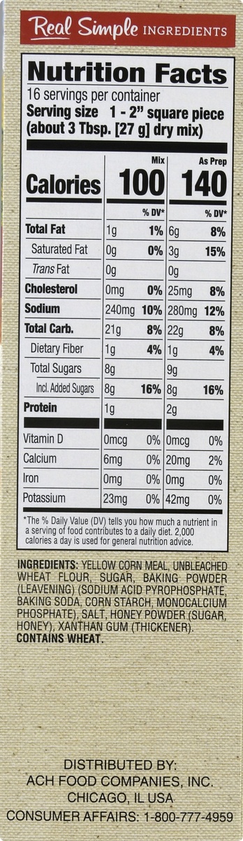 slide 4 of 9, Fleischmann's Cornbread Baking Mix 15 oz, 15 oz