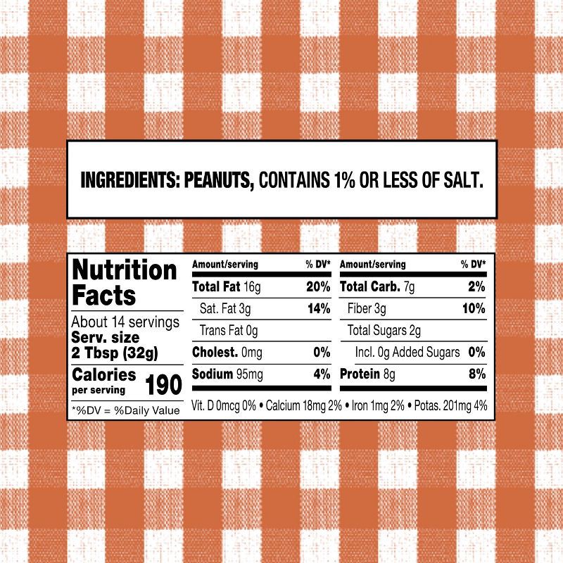 slide 5 of 6, Smucker's Natural Chunky Peanut Butter - 16oz, 16 oz