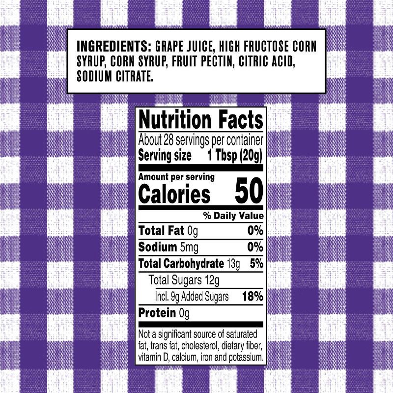 slide 5 of 5, Smucker's Squeeze Grape Jelly - 20oz, 20 oz