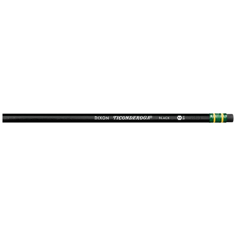 slide 2 of 7, Ticonderoga 12ct Pencil Black, 12 ct