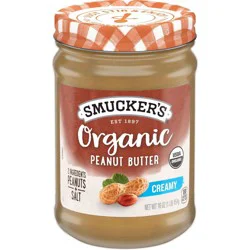Smucker's Organic Natural Creamy Peanut Butter - 16oz