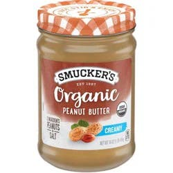 Smucker's Organic Natural Creamy Peanut Butter - 16oz