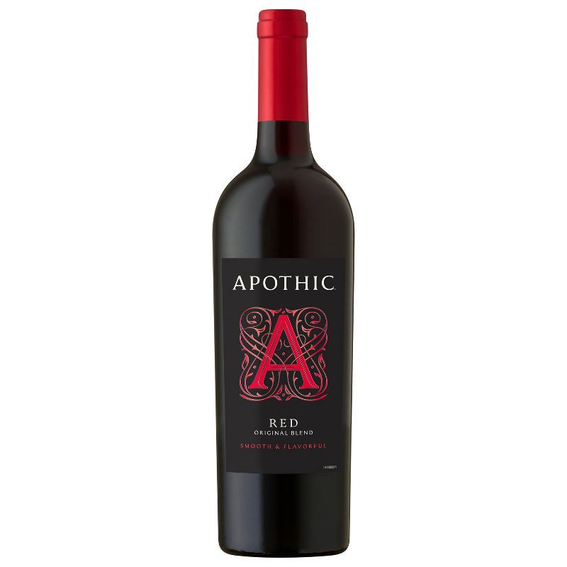 slide 1 of 6, Apothic Red Blend Red Wine - 750ml Bottle, 750 ml