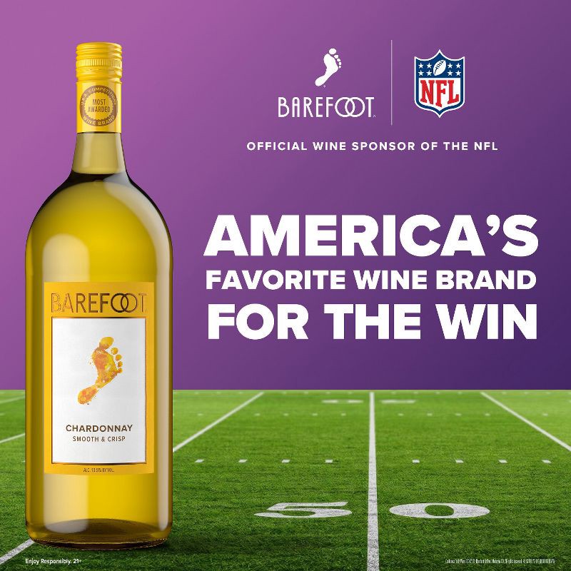 slide 4 of 9, Barefoot Cellars Chardonnay White Wine - 1.5L Bottle, 1.5 liter