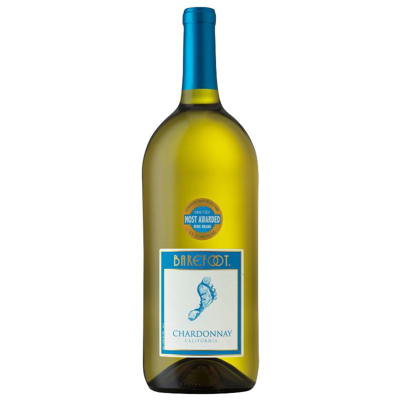 slide 5 of 7, Barefoot Cellars Chardonnay White Wine - 1.5L Bottle, 1.5 liter