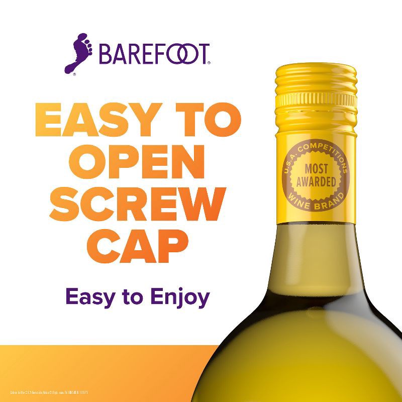 slide 6 of 9, Barefoot Cellars Chardonnay White Wine - 1.5L Bottle, 1.5 liter