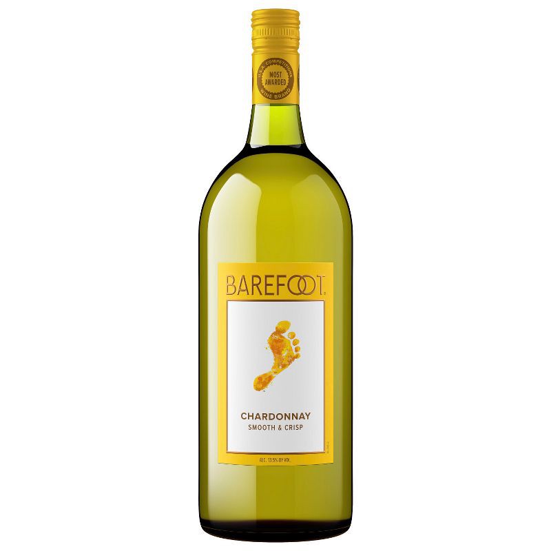 slide 1 of 9, Barefoot Cellars Chardonnay White Wine - 1.5L Bottle, 1.5 liter