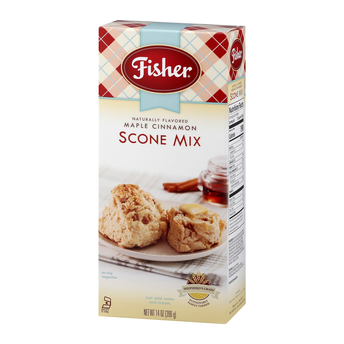 slide 3 of 9, Fisher Scone Mix 14 oz,