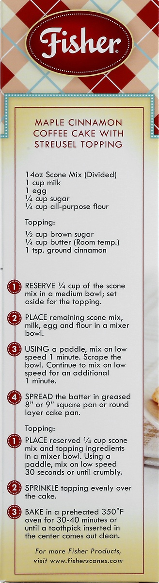 slide 7 of 9, Fisher Scone Mix 14 oz,
