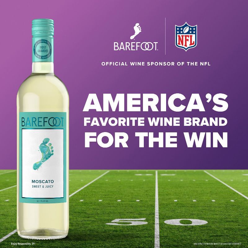 slide 3 of 6, Barefoot Cellars Moscato White Wine - 750ml Bottle, 750 ml