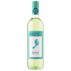 Barefoot Cellars Moscato White Wine - 750ml Bottle