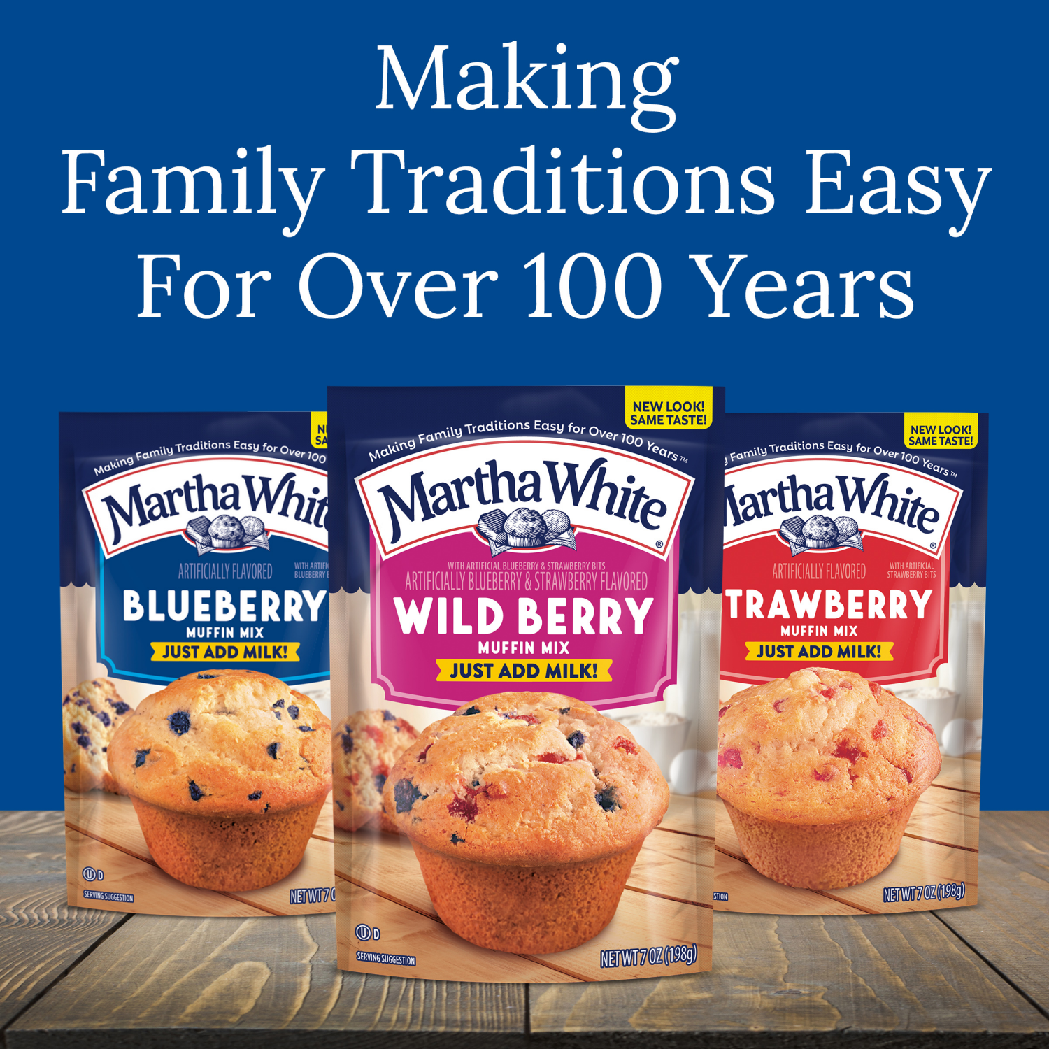 slide 5 of 7, Martha White Chocolate Chip Muffin Mix, 7.4 Oz Bag, 7.4 oz