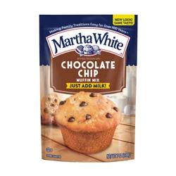 Martha White Chocolate Chip Muffin Mix, 7.4 Oz Bag