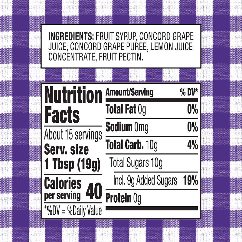 slide 5 of 5, Smucker's Simply Fruit Concord Grape Fruit Spread - 10oz, 10 oz