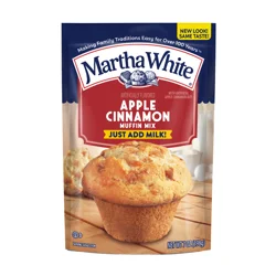 Martha White Apple Cinnamon Muffin Mix, 7 Oz Bag