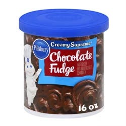 Pillsbury Creamy Supreme Chocolate Fudge Frosting 16 oz