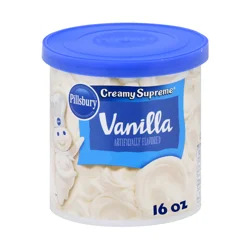 Pillsbury Creamy Supreme Vanilla Frosting 16 oz