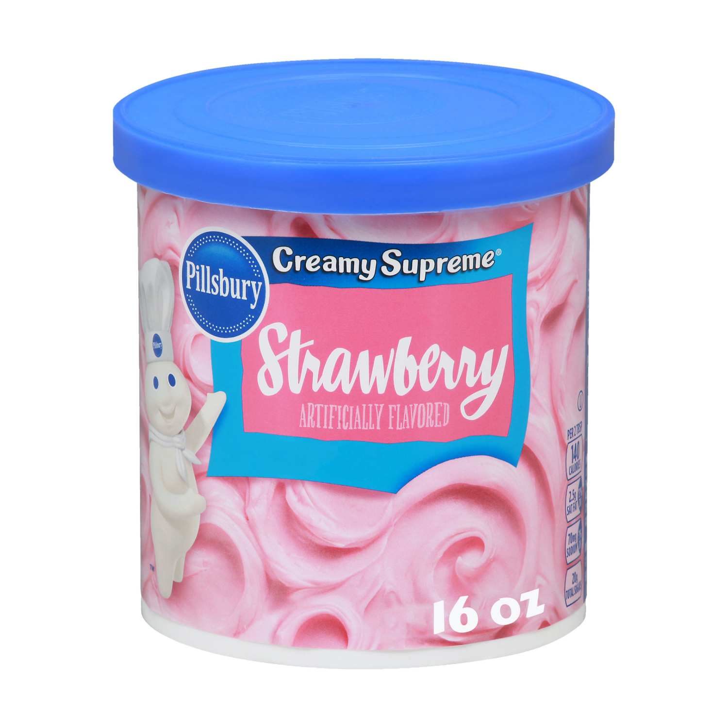 slide 1 of 8, Pillsbury Creamy Supreme Strawberry Frosting - 16 oz, 16 oz