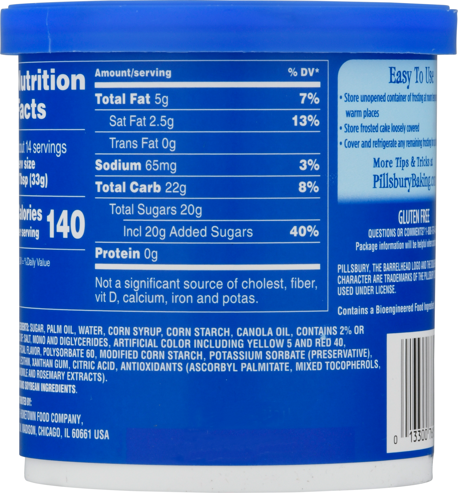 slide 2 of 8, Pillsbury Creamy Supreme Cream Cheese Frosting, 16 Oz Tub, 16 oz
