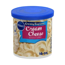 Pillsbury Creamy Supreme Cream Cheese Frosting, 16 Oz Tub