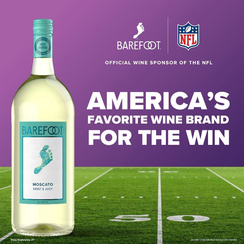 slide 3 of 7, Barefoot Cellars Moscato White Wine - 1.5L Bottle, 1.5 liter