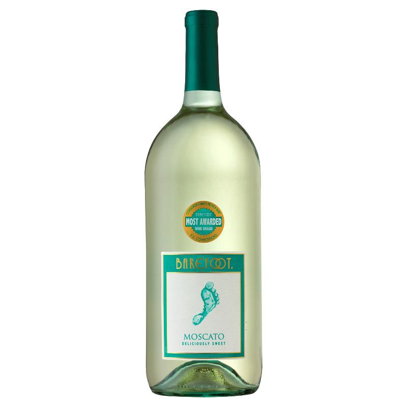 slide 6 of 10, Barefoot Cellars Moscato White Wine - 1.5L Bottle, 1.5 liter