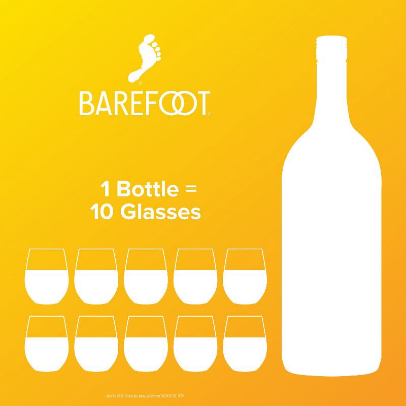 slide 7 of 8, Barefoot Cellars Pinot Grigio White Wine - 1.5L Bottle, 1.5 liter