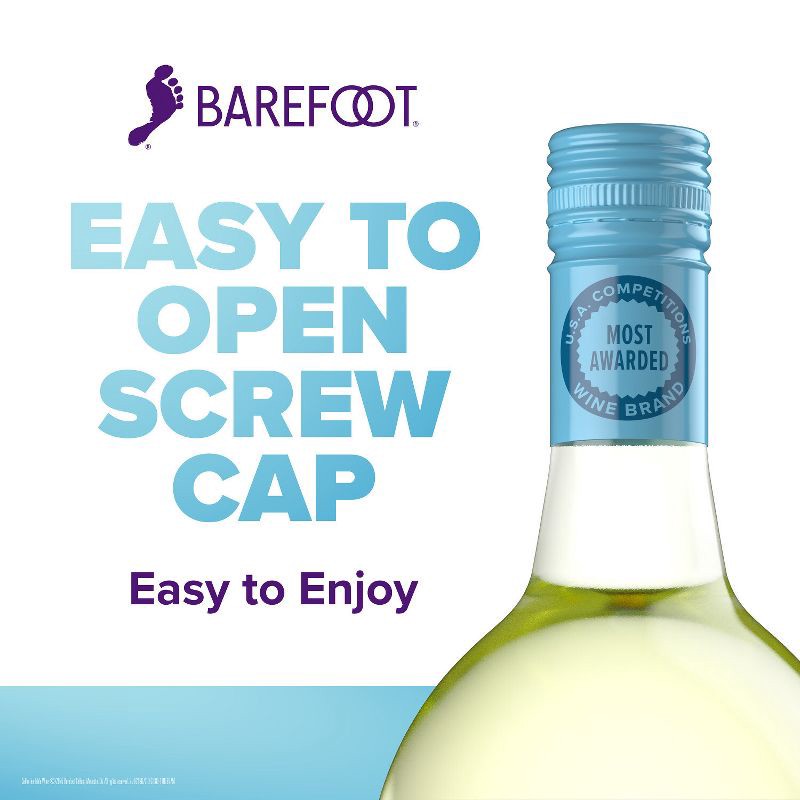 slide 5 of 7, Barefoot Cellars Riesling White Wine - 1.5L Bottle, 1.5 liter