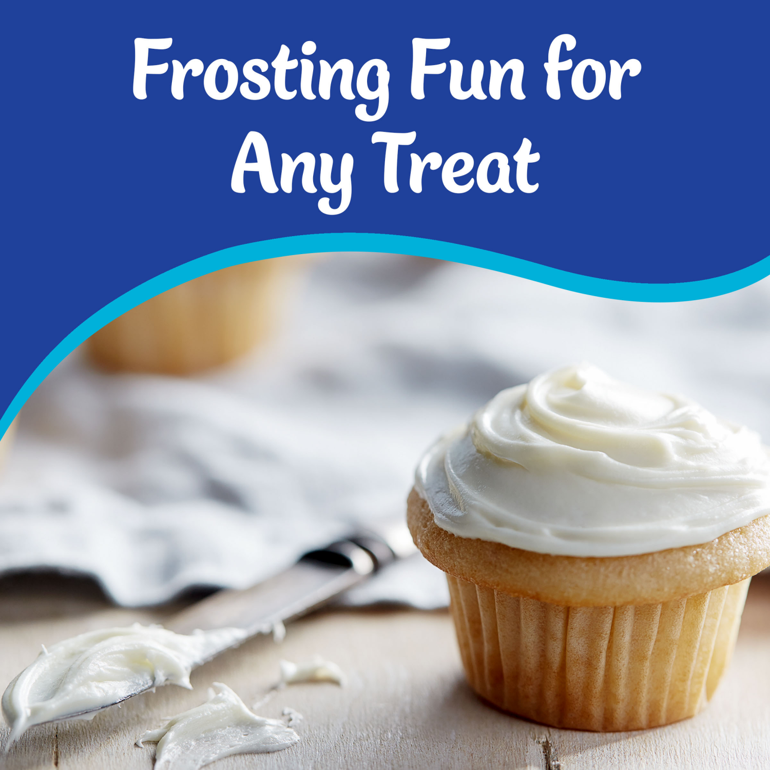 slide 6 of 8, Pillsbury Whipped Vanilla Frosting 12 oz, 12 oz