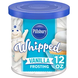 Pillsbury Whipped Vanilla Frosting 12 oz