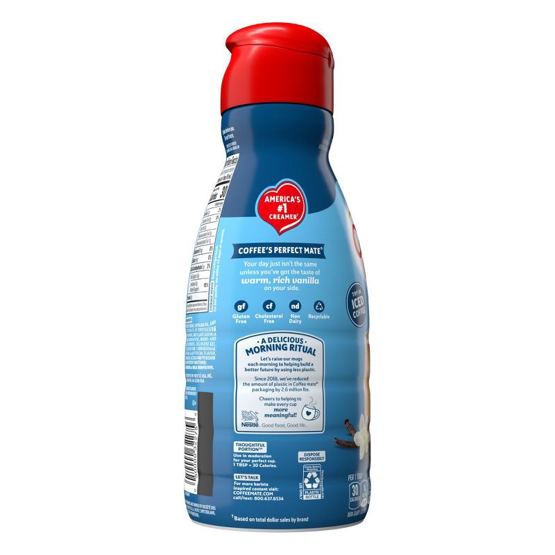 slide 11 of 11, Coffee mate French Vanilla Coffee Creamer - 32 fl oz (1qt), 32 fl oz, 1 qt