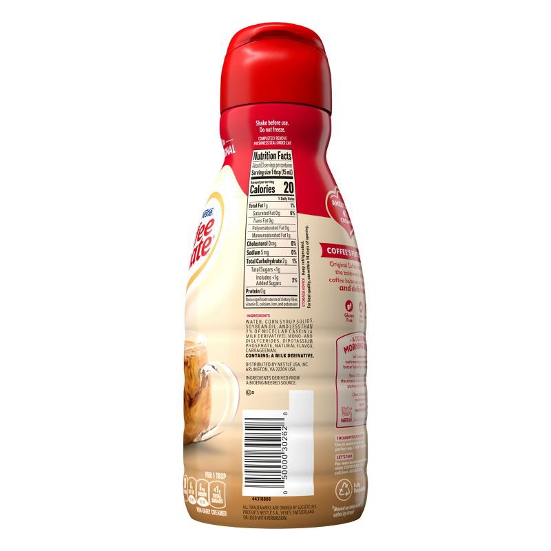 slide 10 of 11, Coffee mate Original Coffee Creamer - 32 fl oz (1qt), 32 fl oz, 1 qt