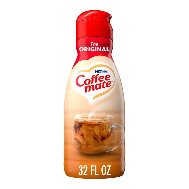 slide 1 of 11, Coffee mate Original Coffee Creamer - 32 fl oz (1qt), 32 fl oz, 1 qt