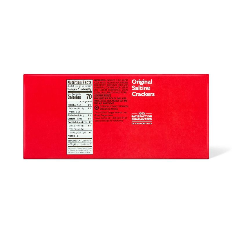 slide 2 of 3, Saltine Crackers - 16oz - Market Pantry™, 16 oz
