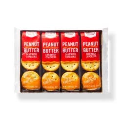 Peanut Butter Sandwich Crackers 8ct - Market Pantry