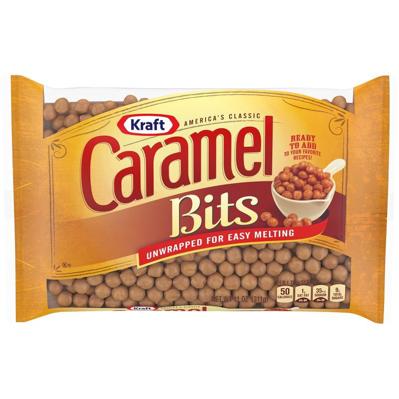 slide 1 of 10, Kraft Premium Caramel Bits - 11oz, 11 oz