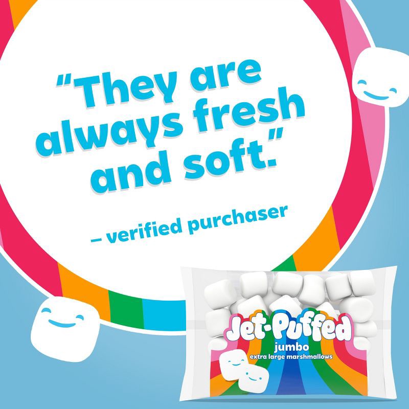 slide 8 of 12, Jet-Puffed Jumbo Extra Large Marshmallows - 24oz, 24 oz