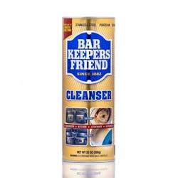 Bar Keepers Friend Bleach & Phosphate Free, Multipurpose Household Cleanser & Polish for Kitchen, Bath, Cookware & Outdoors - 21oz