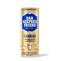 Bar Keepers Friend Unscented All-Purpose Powder Cleanser - 21oz