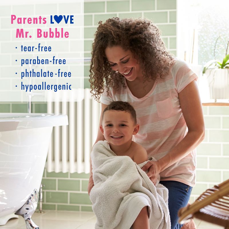 slide 2 of 12, Mr. Bubble Extra Gentle Dye & Fragrance Free Bubble Bath 36-oz, 1 ct