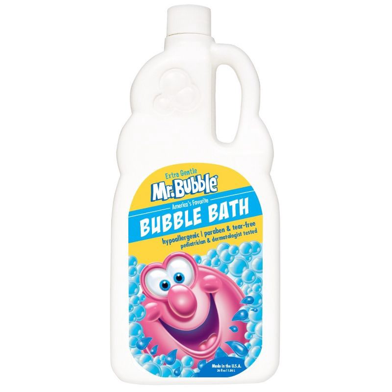 slide 1 of 4, Mr. Bubble Extra Gentle Dye & Fragrance Free Bubble Bath 36-oz, 1 ct