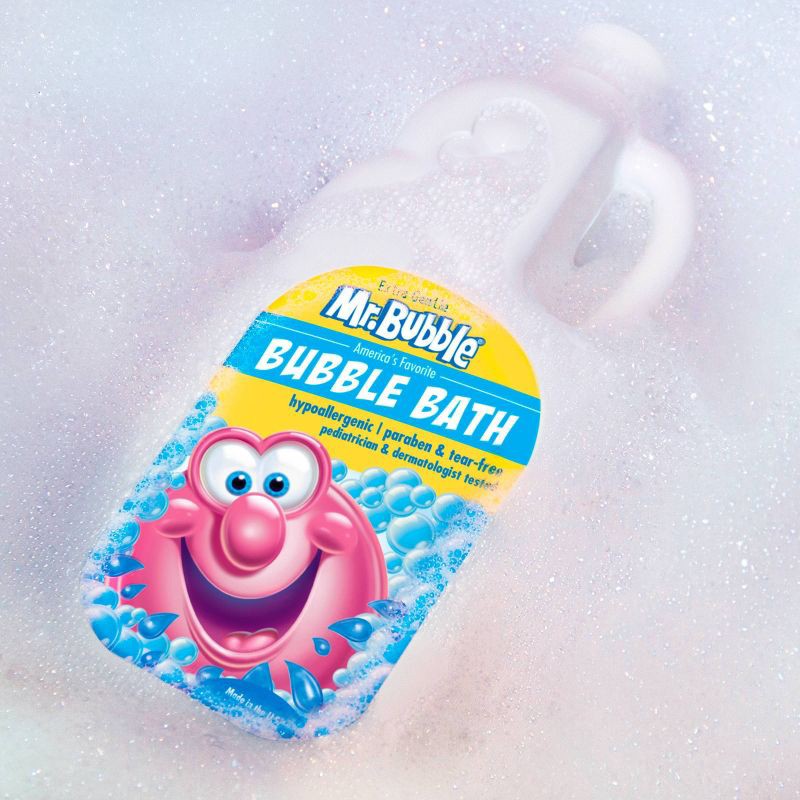 slide 4 of 4, Mr. Bubble Extra Gentle Dye & Fragrance Free Bubble Bath 36-oz, 1 ct